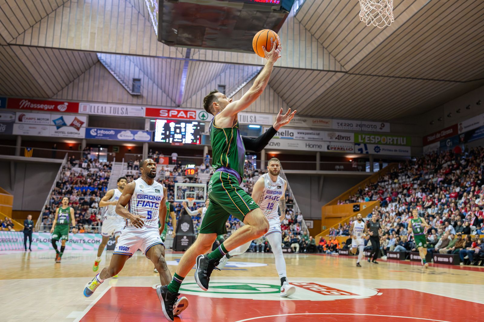 Bàsquet Girona-Unicaja, en fotos