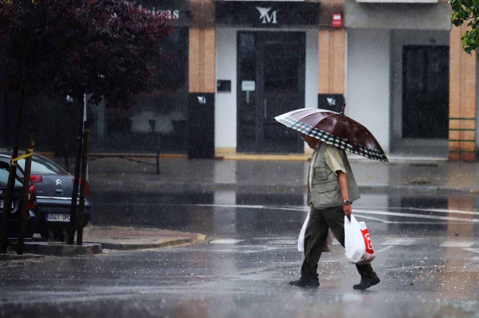 Tarde de lluvia en imágenes