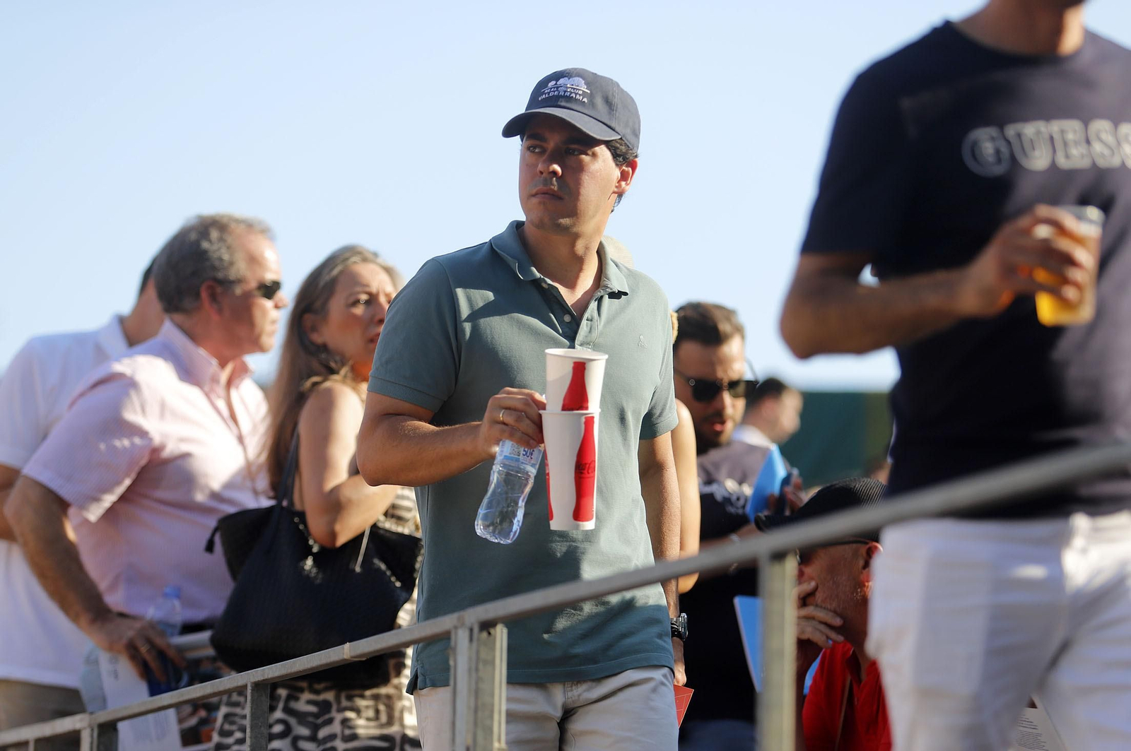 Copa del Rey de Tenis. Imágenes del gran ambiente en las semifinales