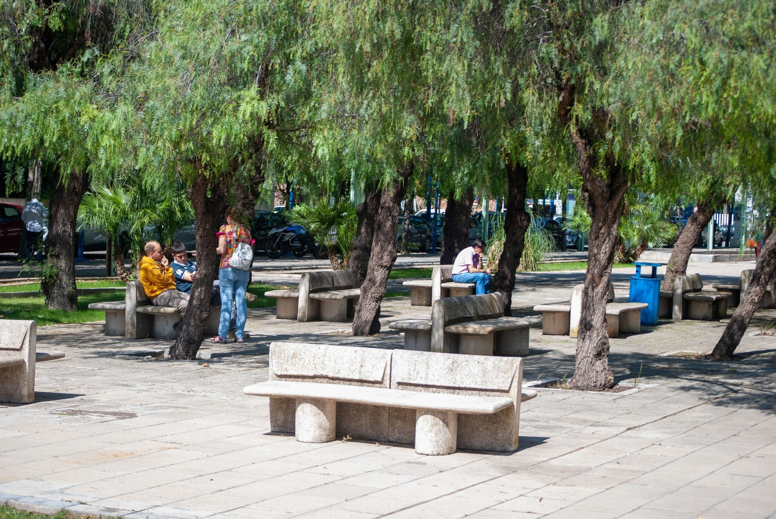 Fotogalería de las instalaciones del proyecto Cartuja Qnat, el aire natural para Sevilla