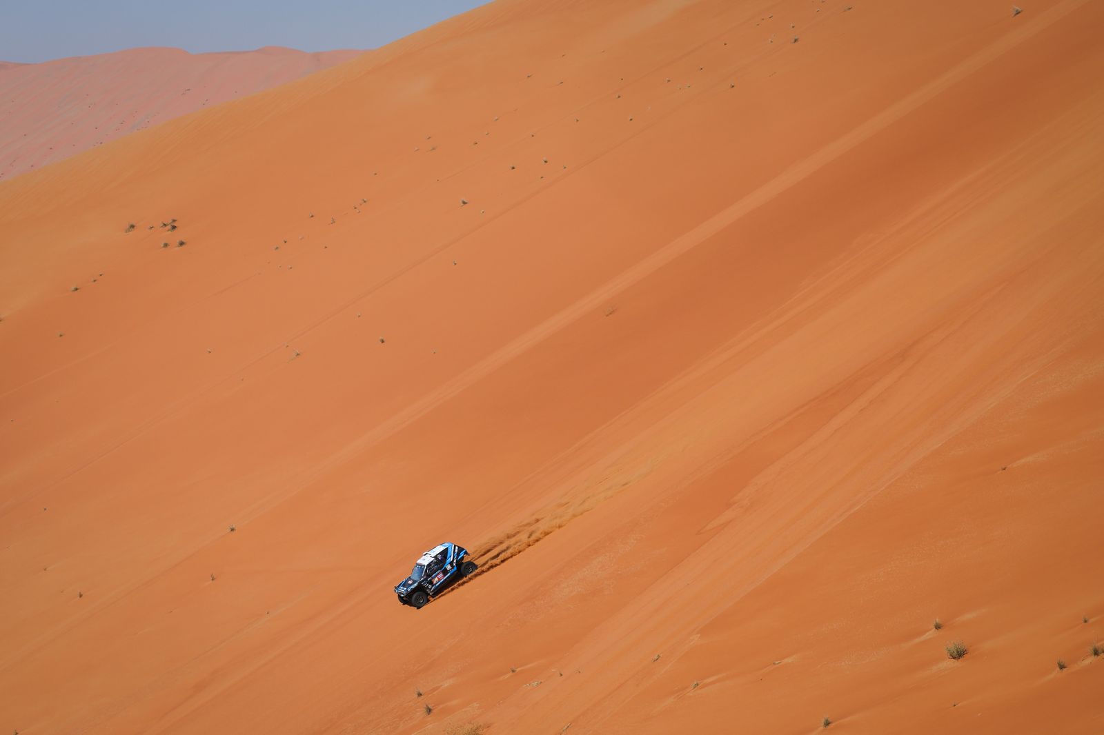 Las mejores fotos del Dakar por las dunas