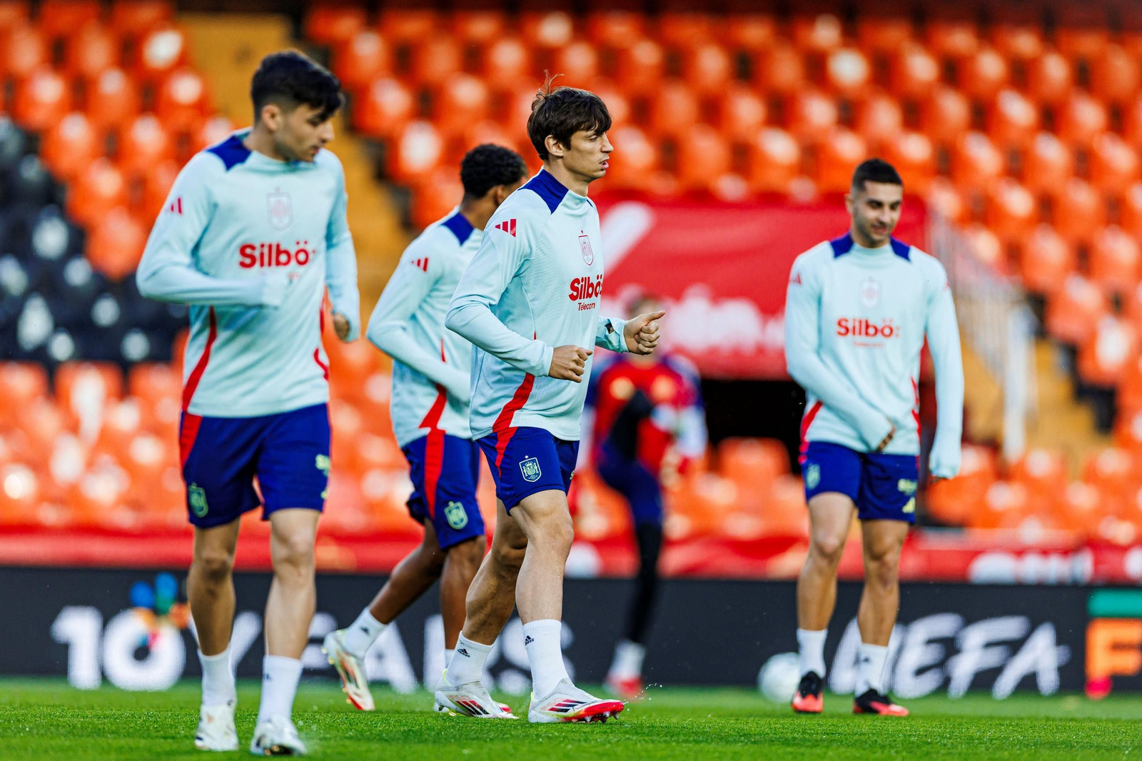 Las fotos de la selección española en Valencia