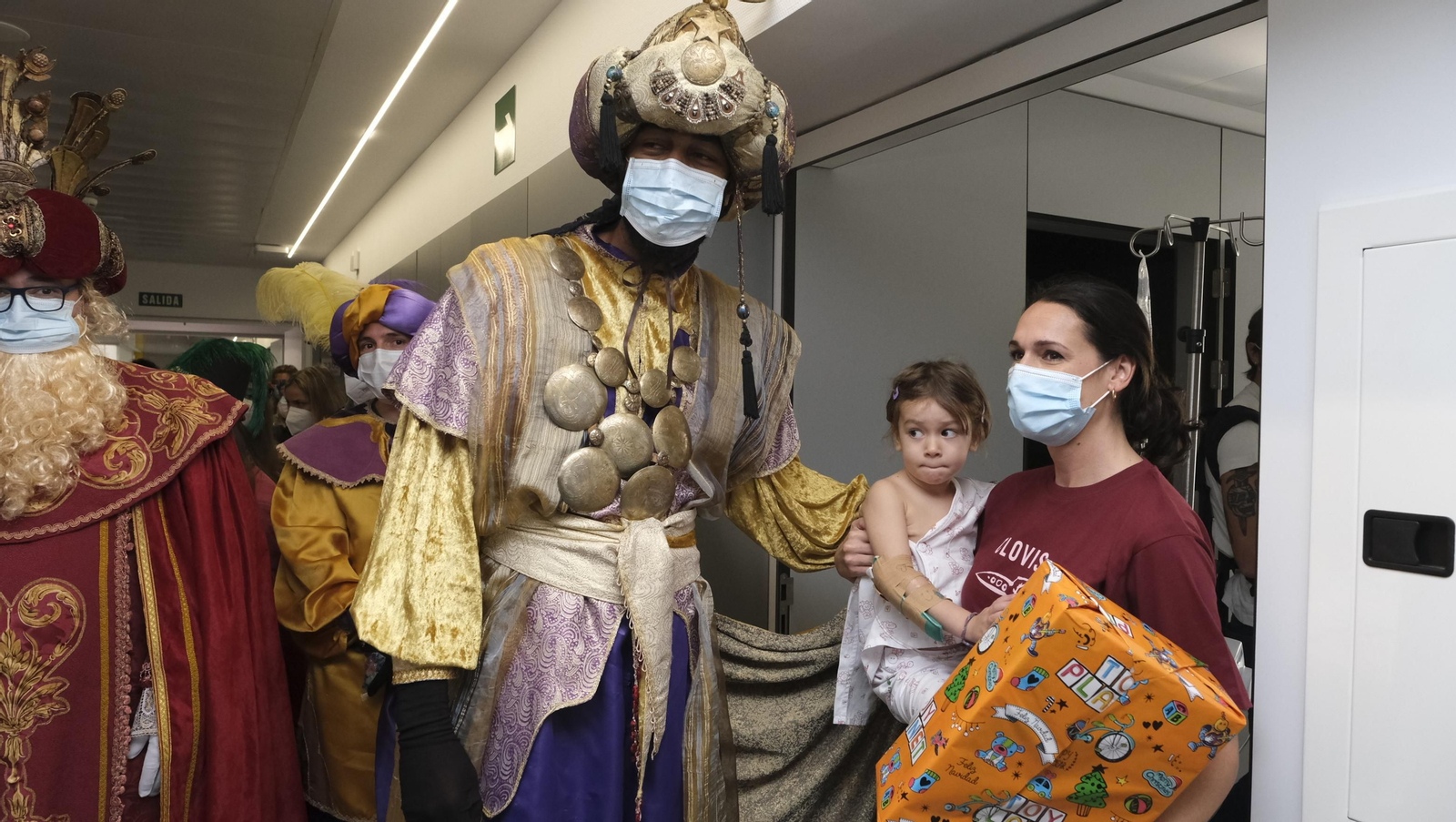Los Reyes Magos en el Hospital Torrecárdenas de Almería