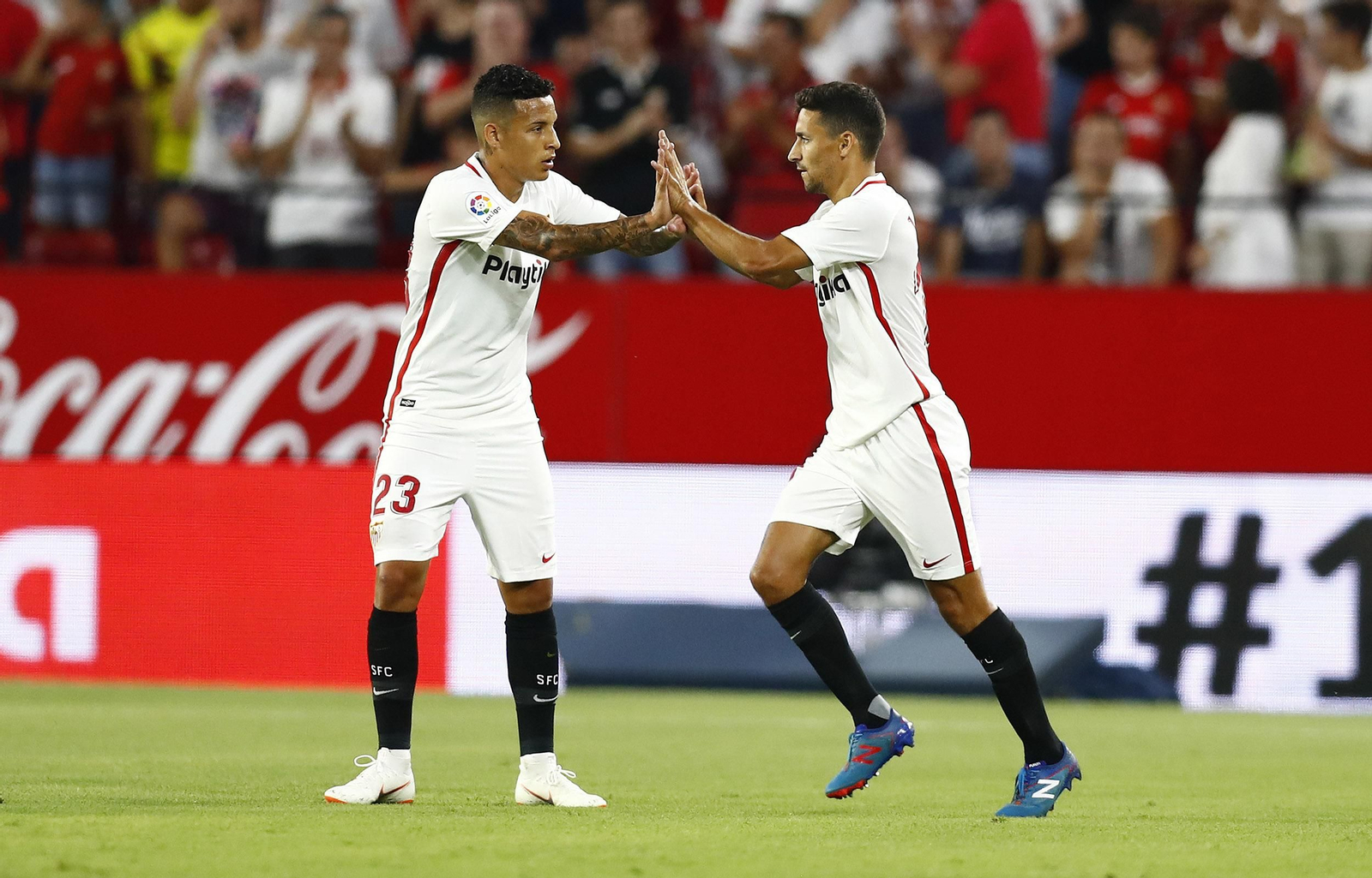 Las imágenes del Sevilla-Újpest