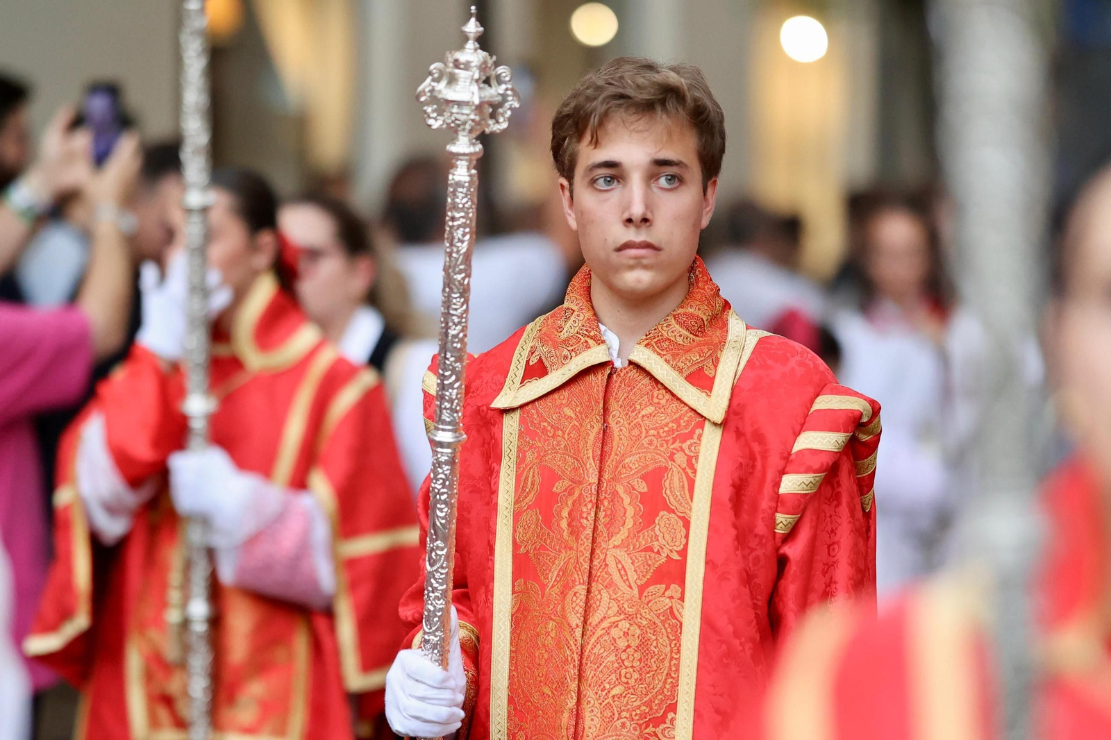 La procesión de los Santos Patronos de Málaga, en fotos