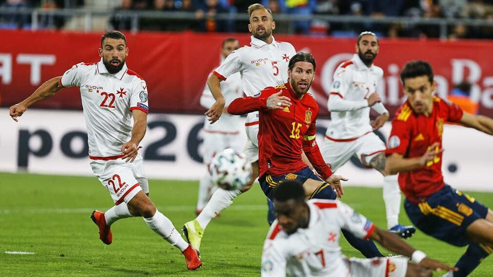 Las imágenes del España-Malta en Cádiz