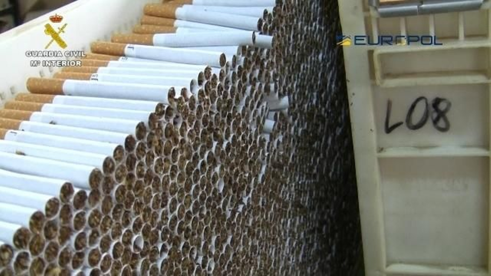 En la fábrica desmantelada se realizaba todo el proceso de elaboración del tabaco y su distribución.