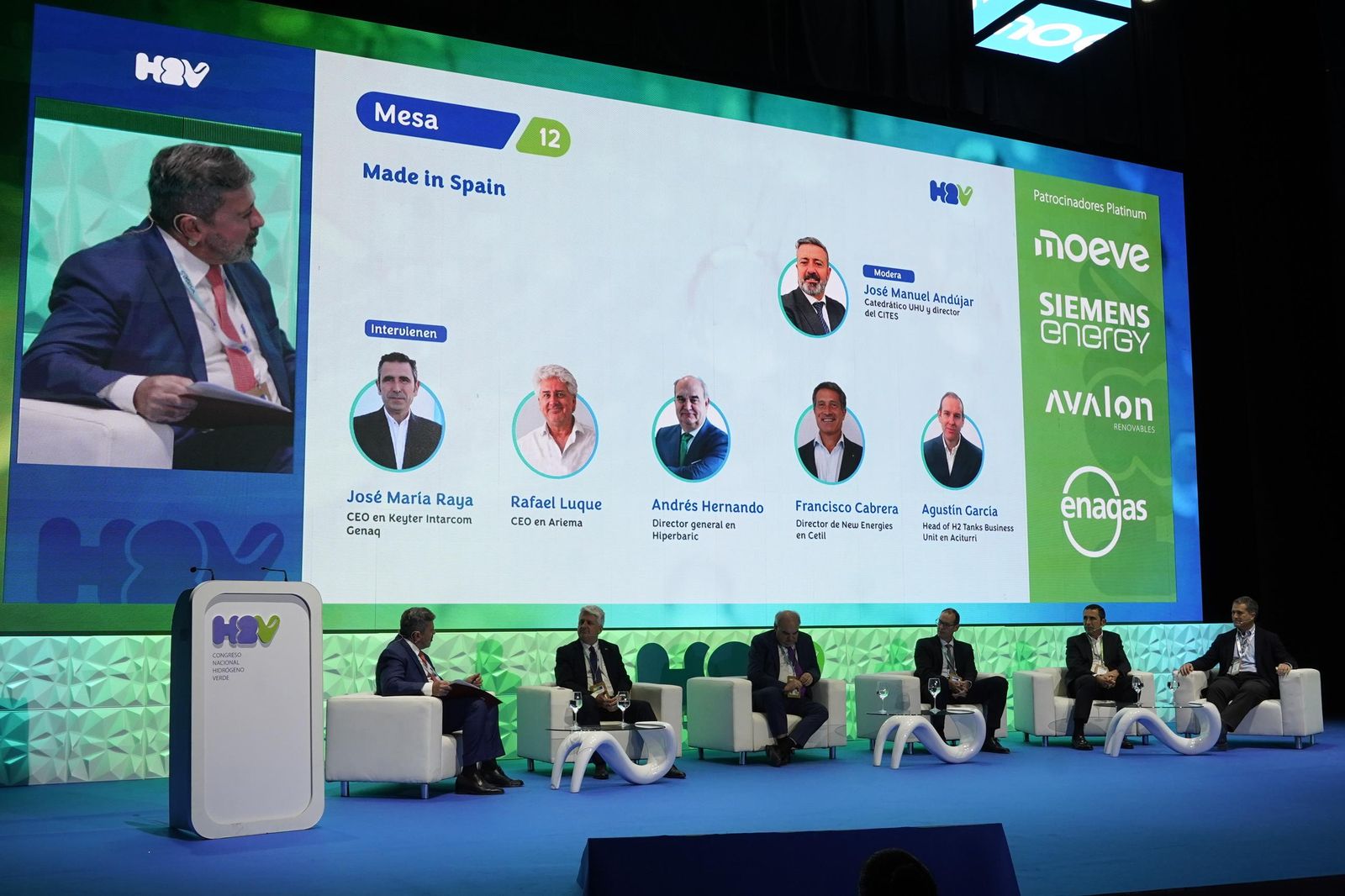 Imágenes del tercer día y clausura del Congreso del Hidrógeno verde en Huelva