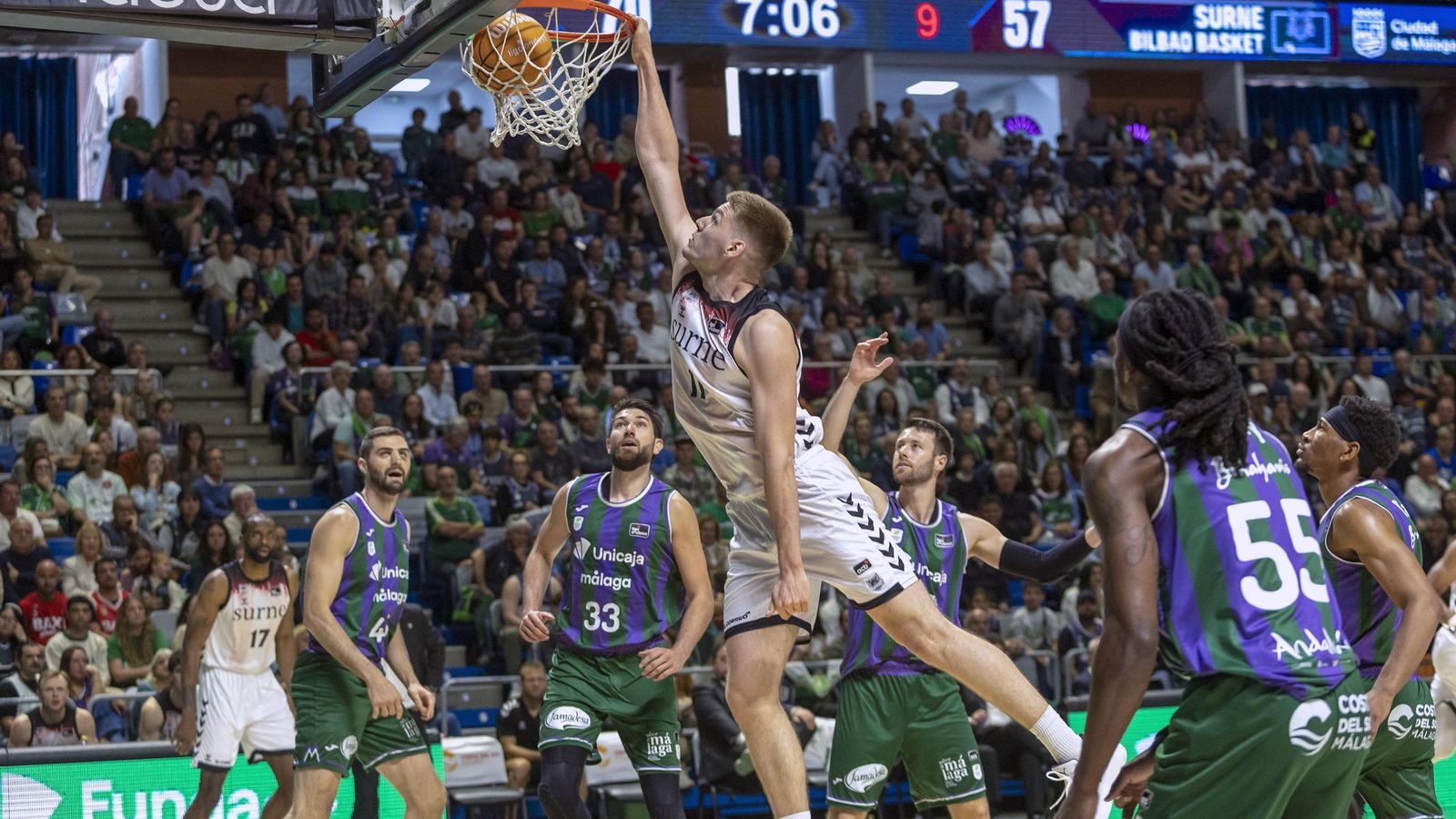 Unicaja-Surne Bilbao, en fotos