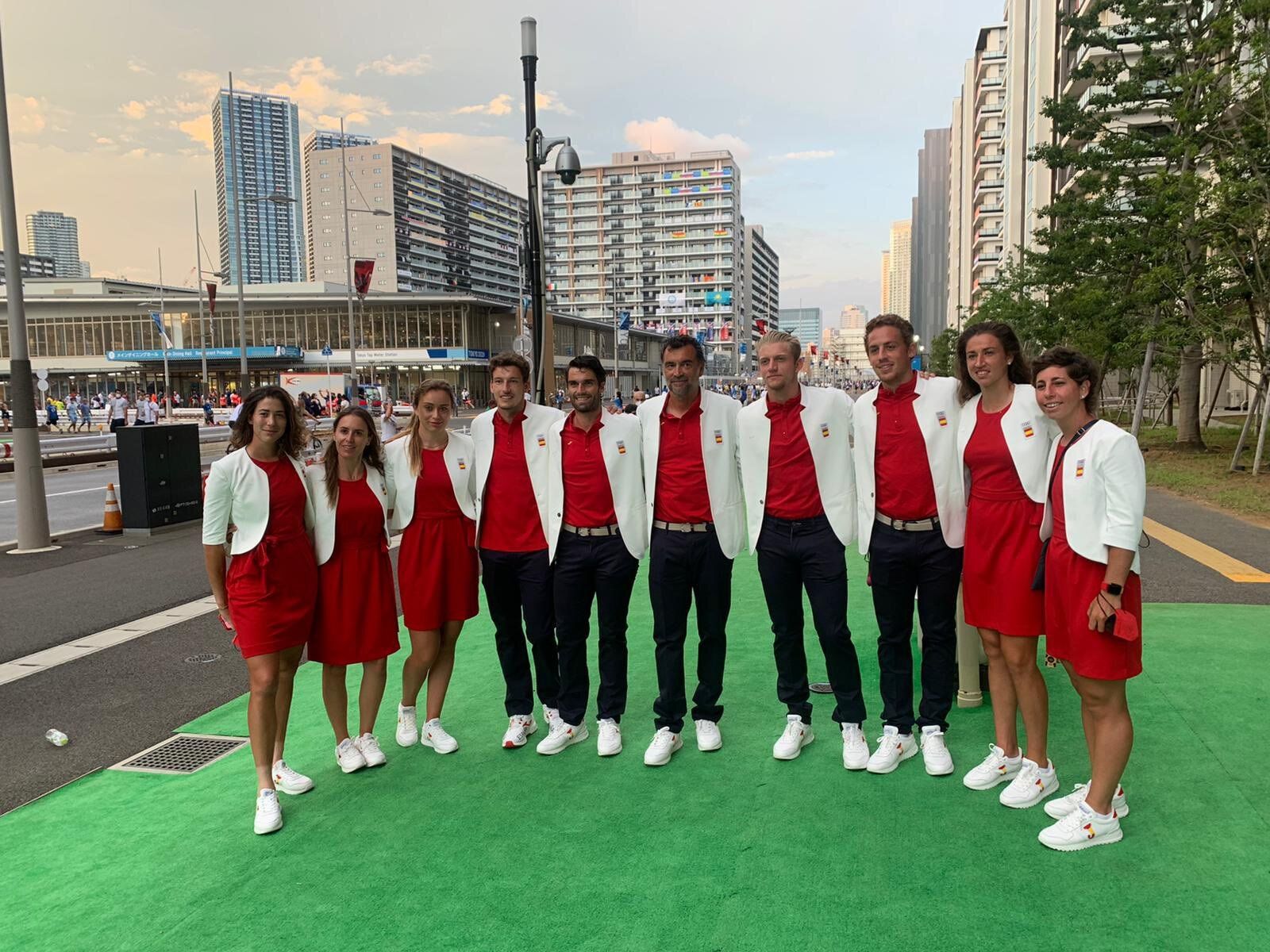 Fotos: los malagueños en la ceremonia de inauguración de los Juegos Olímpicos