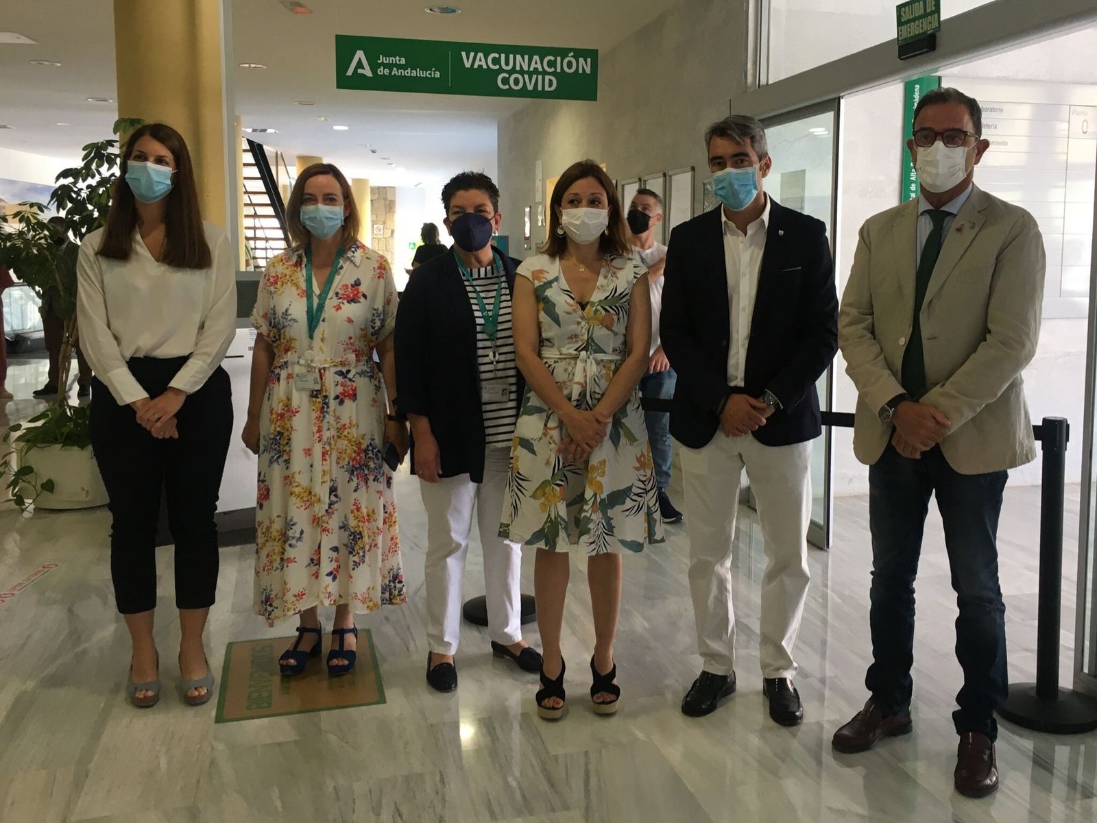 Comienza la vacunación contra el Covid en el hospital de Benalmádena con capacidad para 1.500 dosis diarias