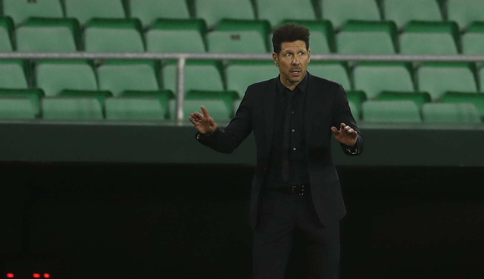 Las imágenes del Betis-Atlético de Madrid