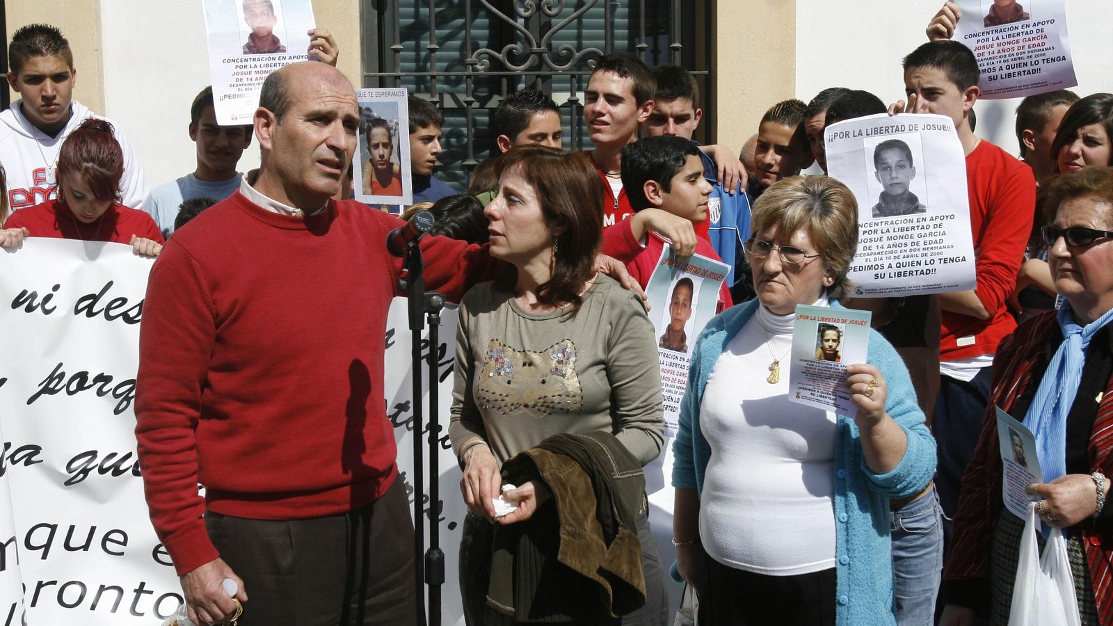 Isabel García Chamizo, en 2007, en el centro de la imagen.