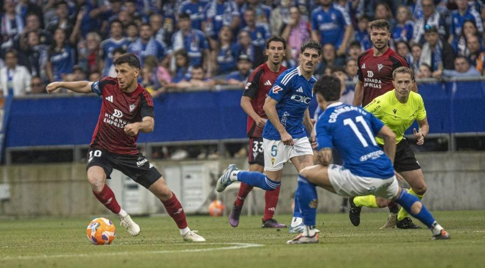 Las fotos del ascenso del Oviedo ante el Mirandés