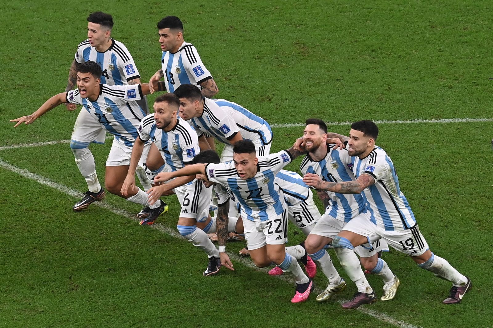 Fotos de la final: Argentina-Francia