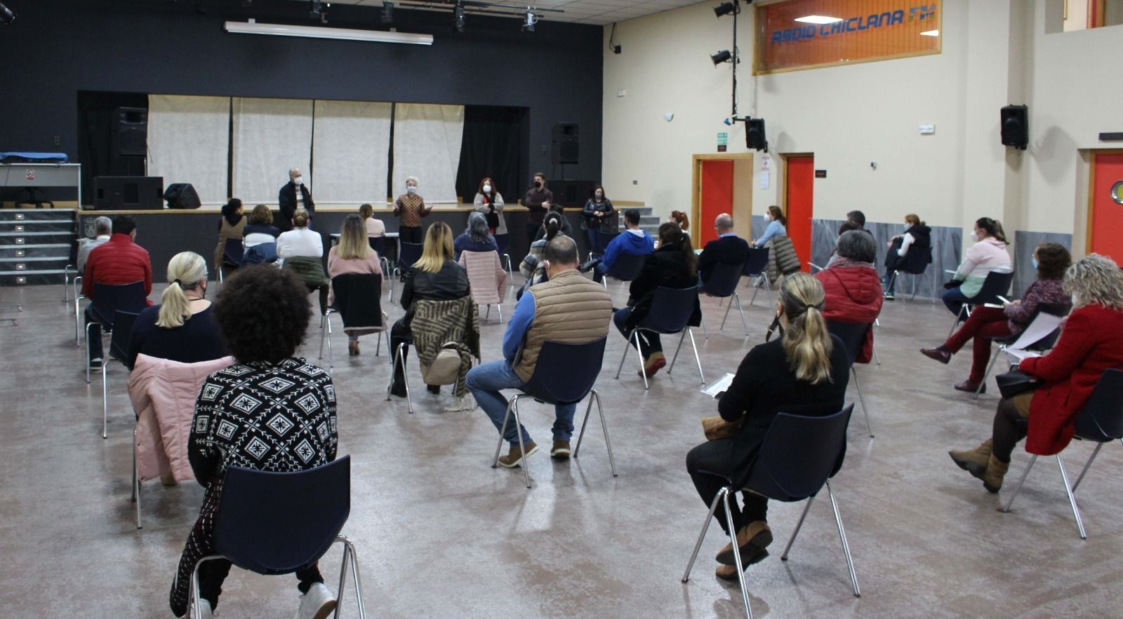 Un momento del encuentro celebrado en el centro Box este jueves.