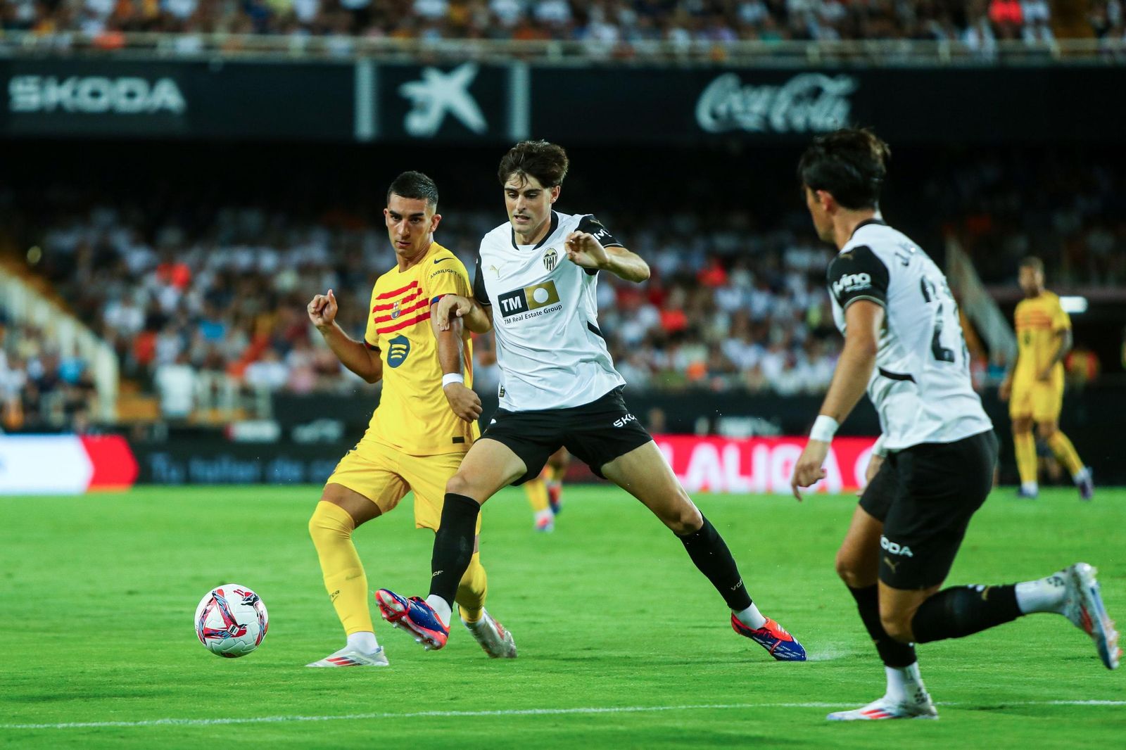 Las imágenes del Valencia - Barcelona