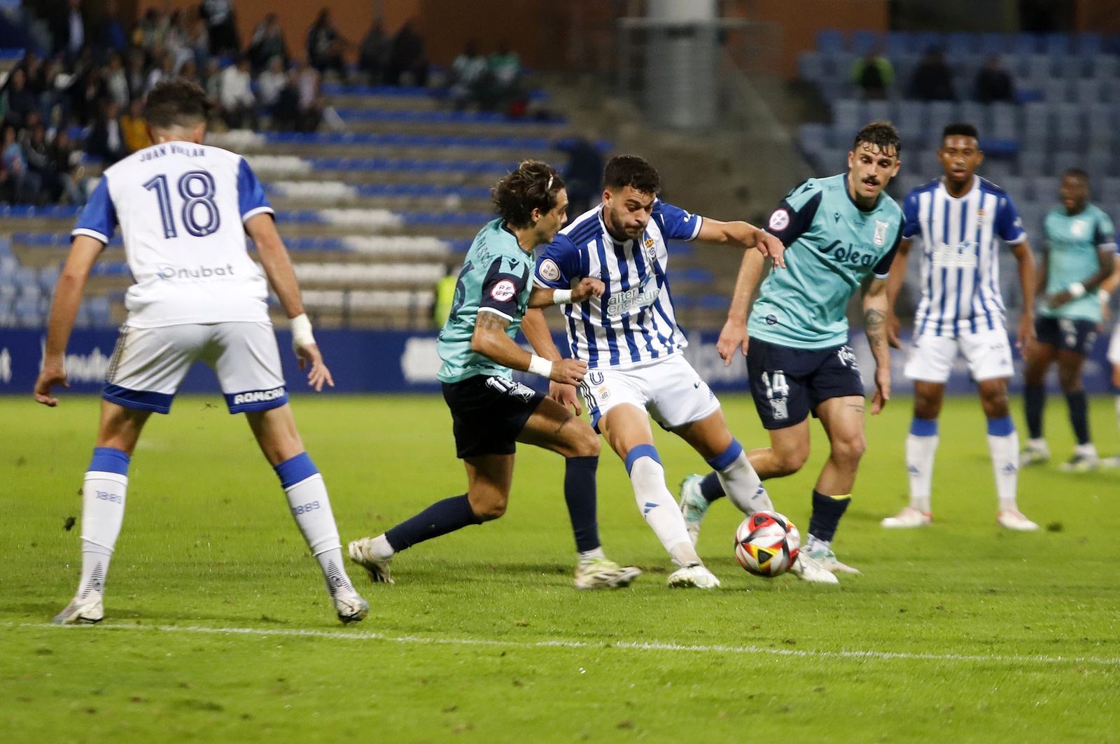 Imágenes del Recreativo Huelva-At Sanluqueño