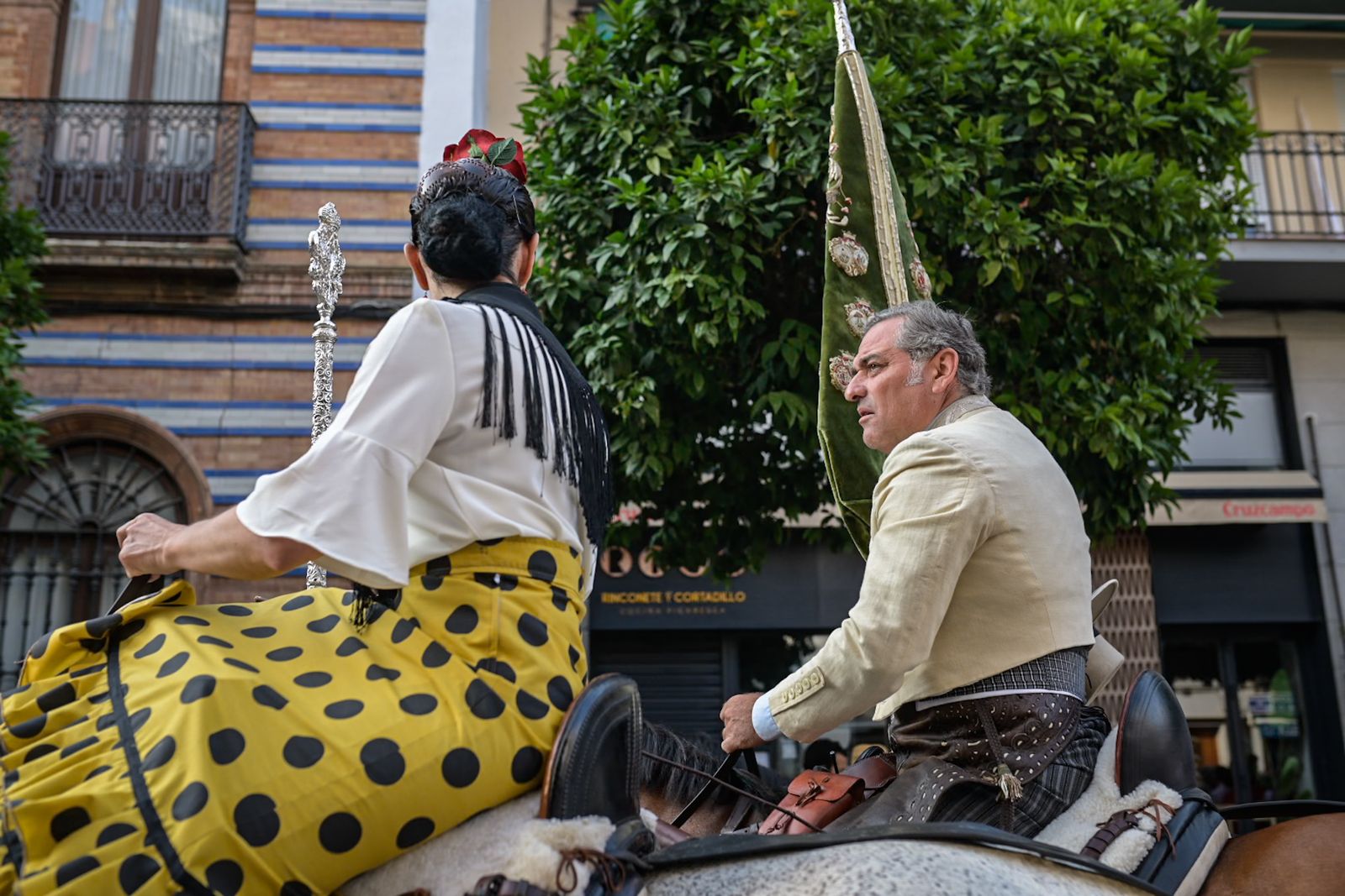 La salida de la Hermandad Triana del Rocío en 2025, en imágenes