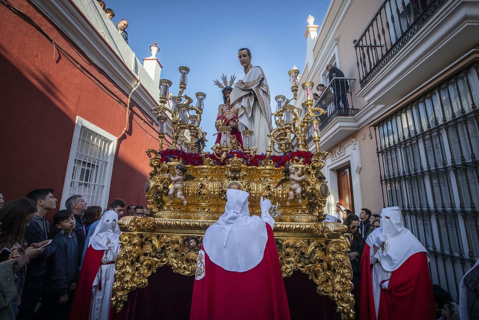 El paso de misterio del Ecce Homo, el pasado Lunes Santo.