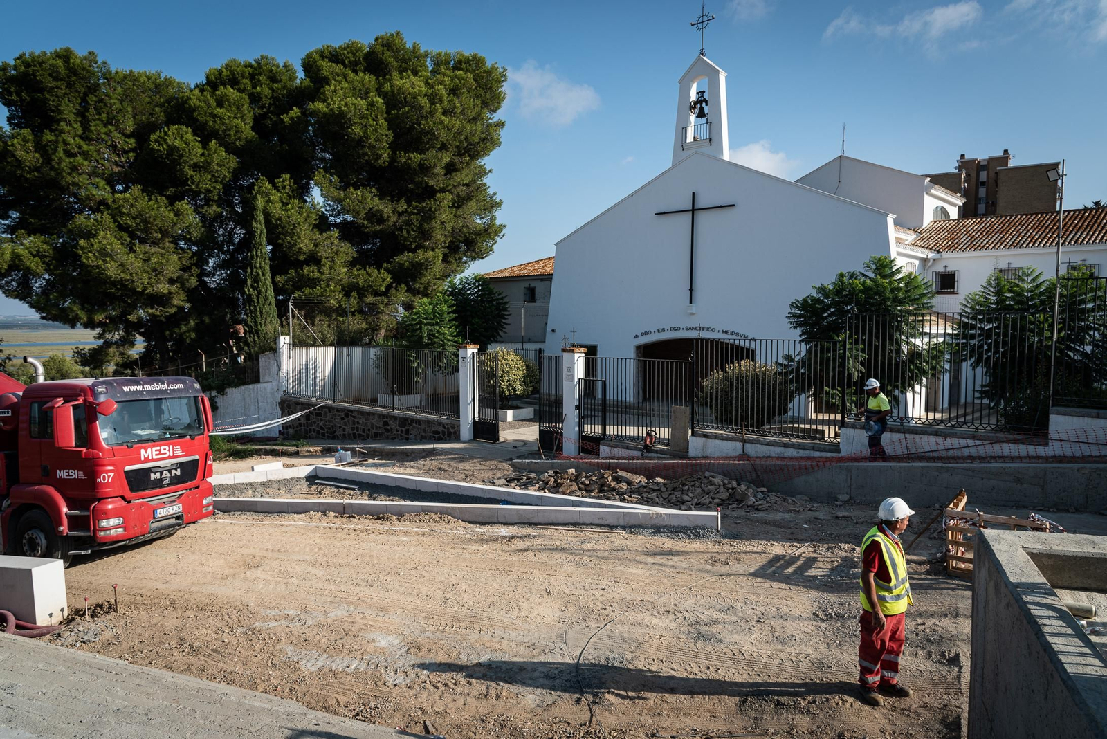 Imágenes de las principales obras públicas que se están llevando a cabo en Huelva