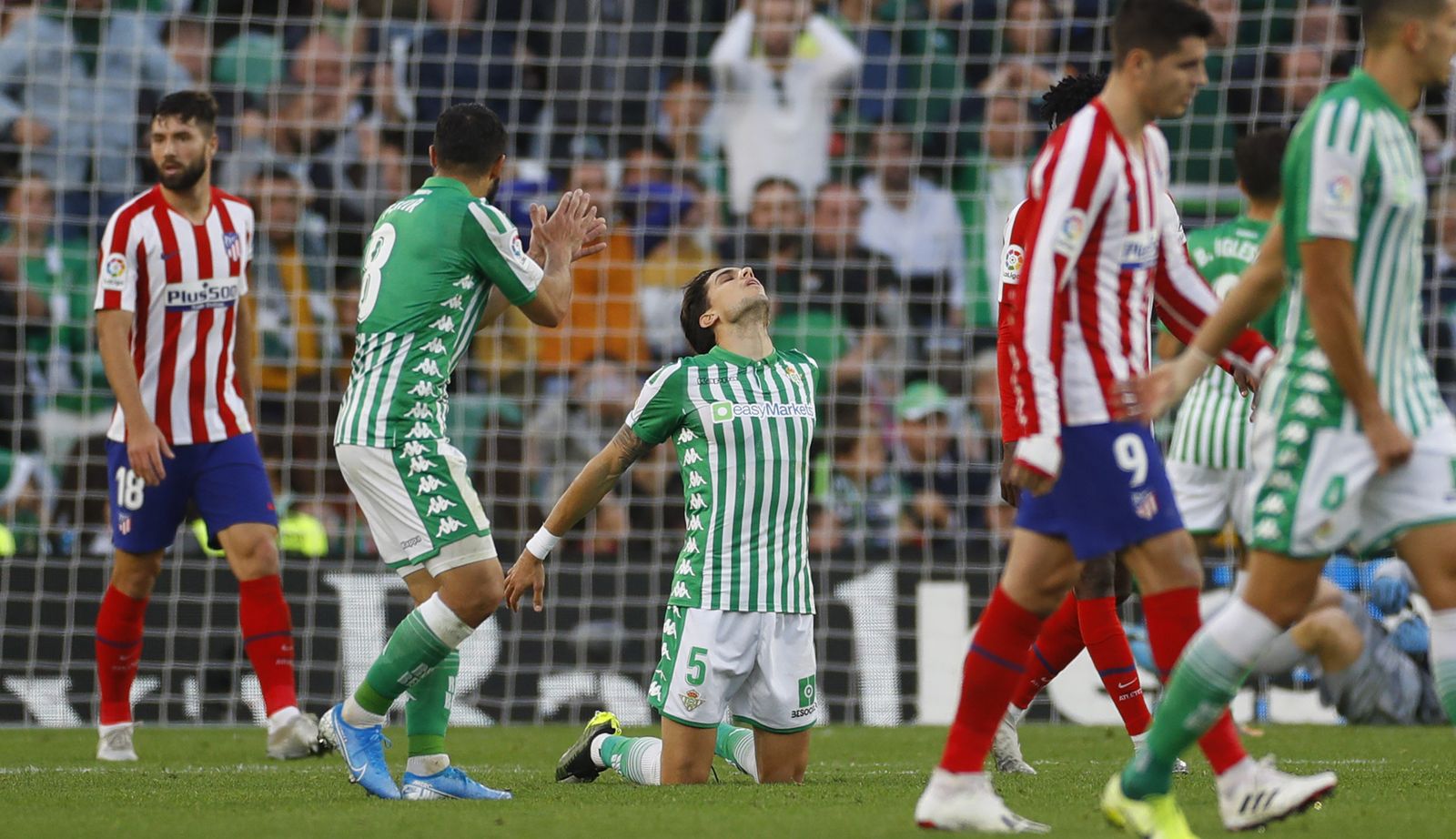 Las imágenes del Betis-atlético de Madrid