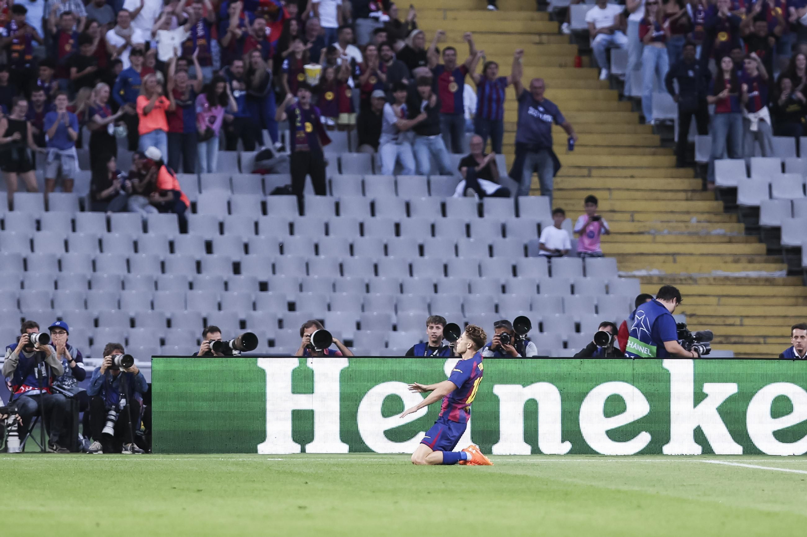 Las fotos del Barcelona-Olympiacos