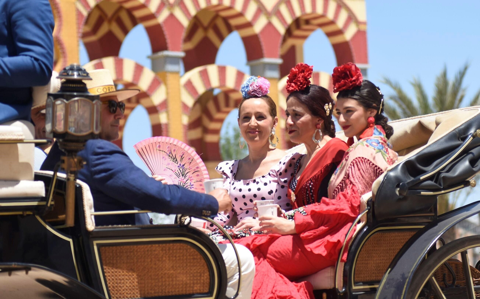 Las mejores fotografías del viernes en la Feria de Córdoba