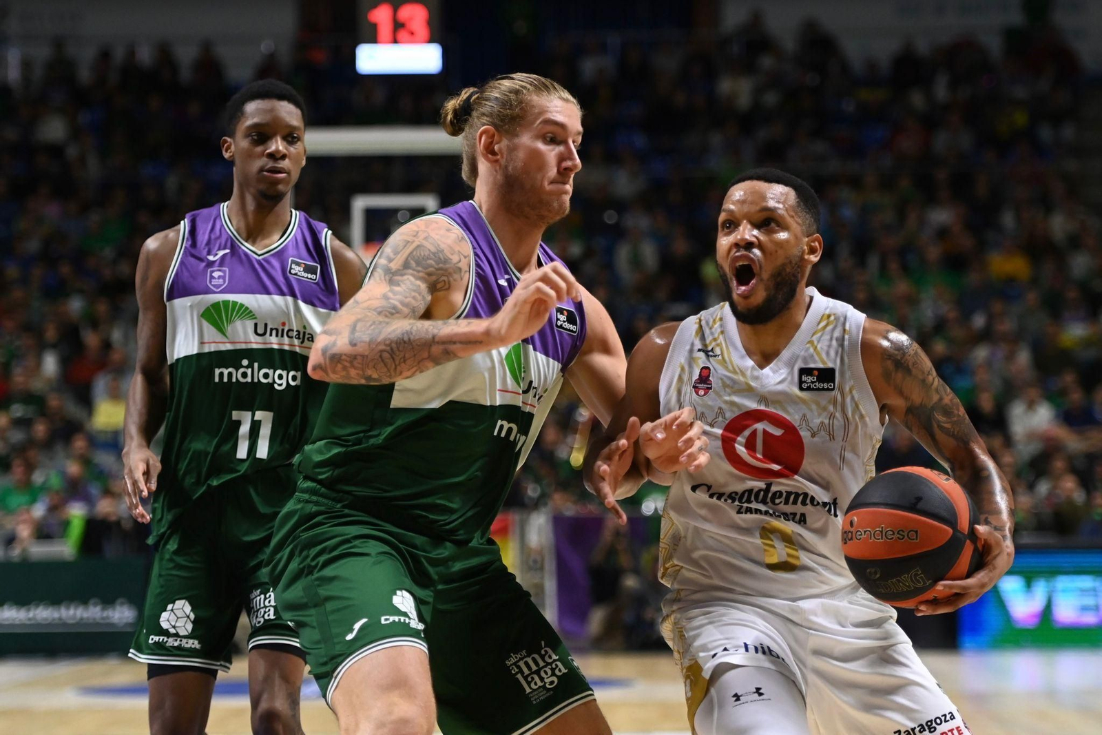 Las fotos del Unicaja - Casademont Zaragoza