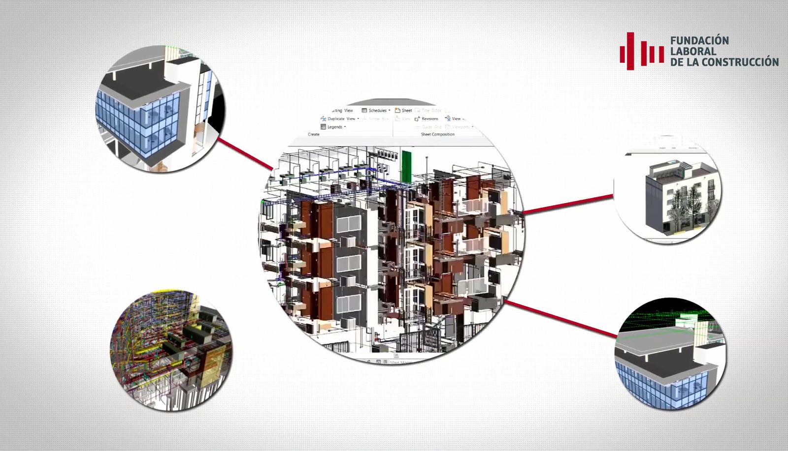 Imagen corporativa de la Fundación Laboral de la Construcción.