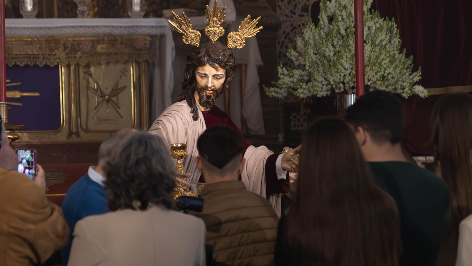 Los besapiés y besamanos del Domingo de Pasión en Jerez