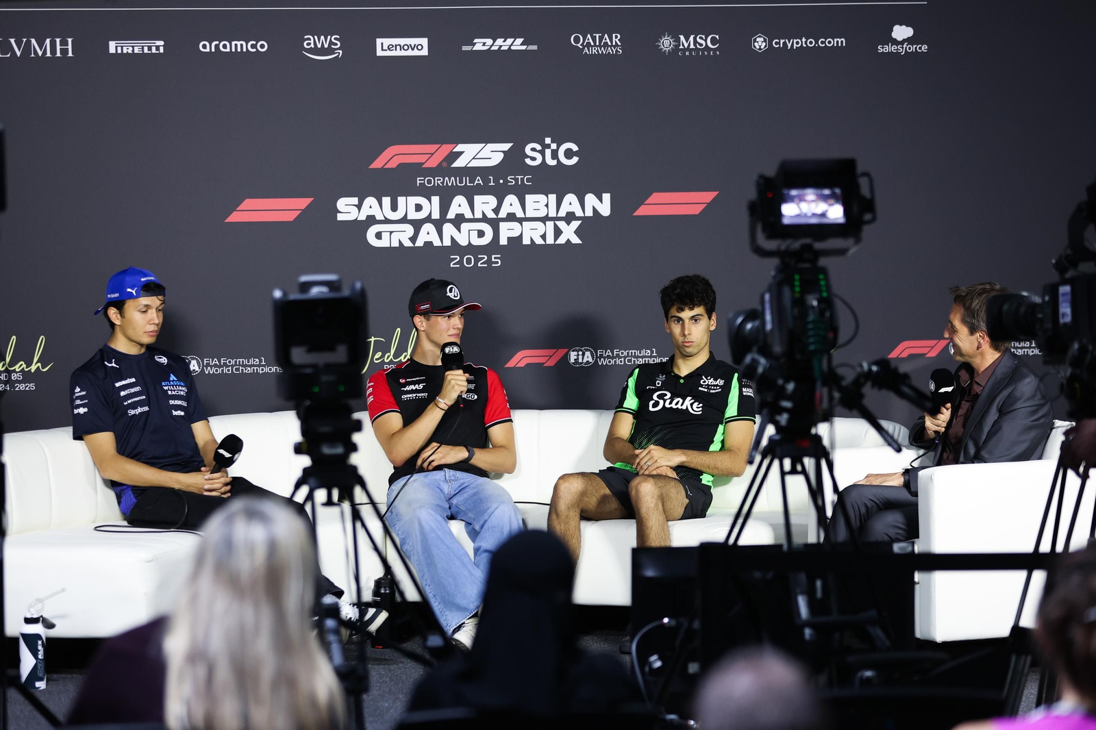 Las mejores fotos de la Fórmula 1 en Arabia Saudí