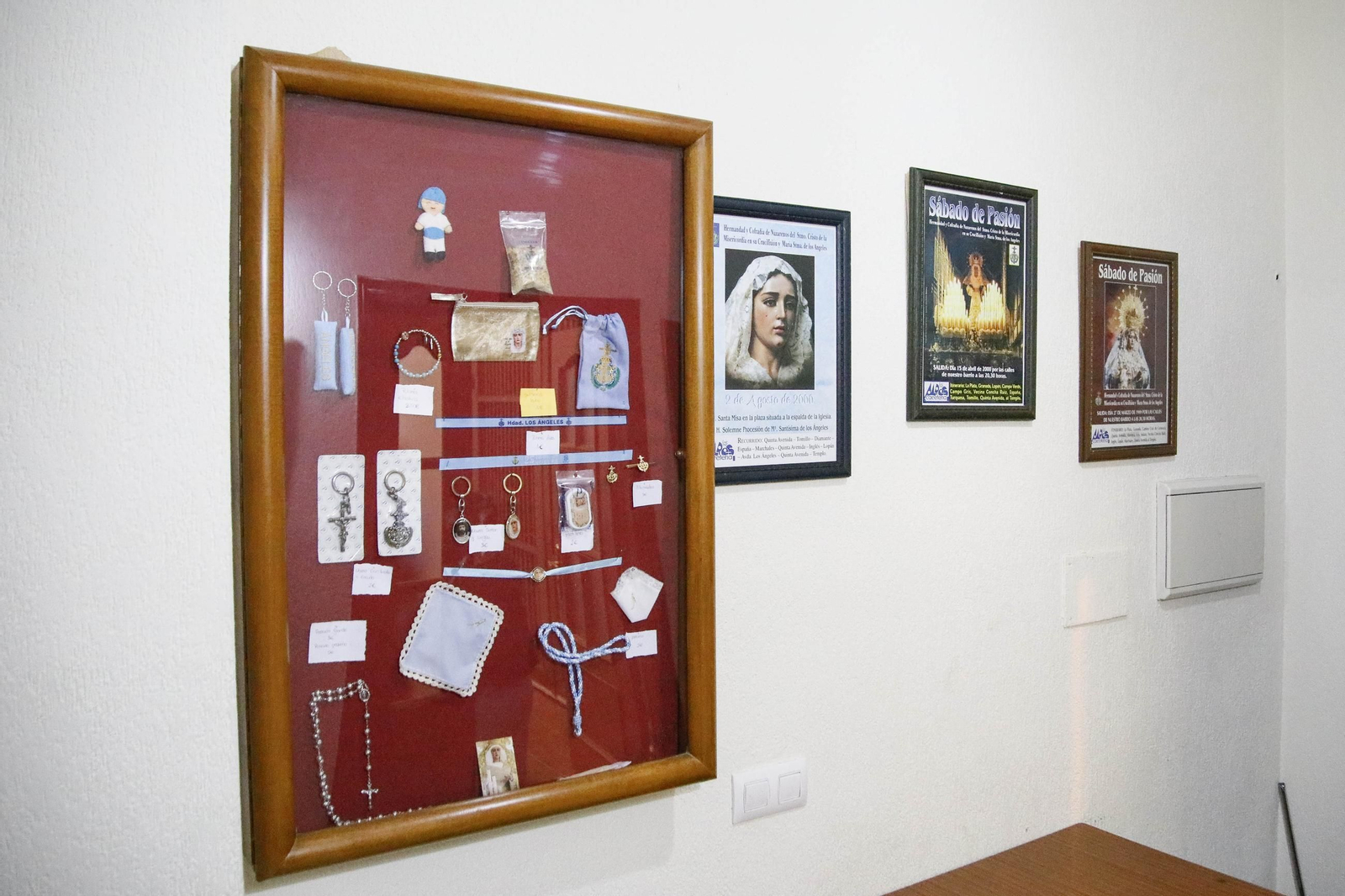 Ensayo de la hermandad de los Ángeles de la ciudad de Almería, en imágenes