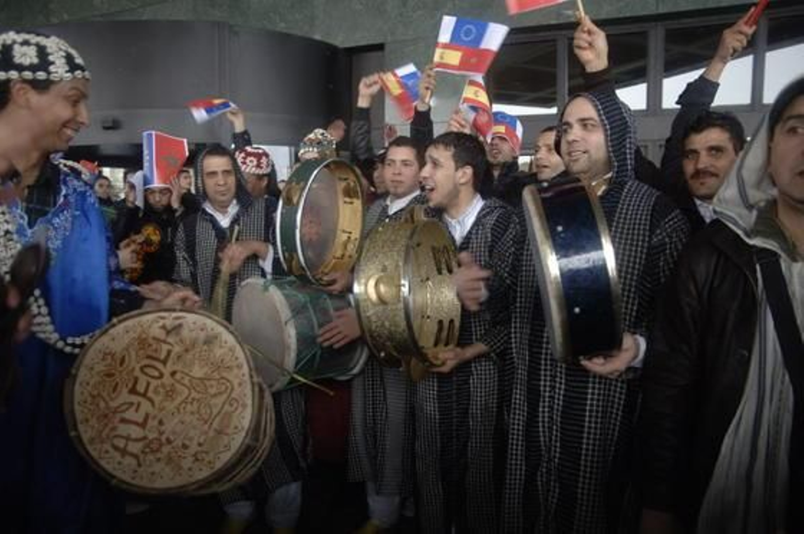 Las manifestaciones dejaron en Granada imágenes de lo más variopintas

Foto: Patri Díez