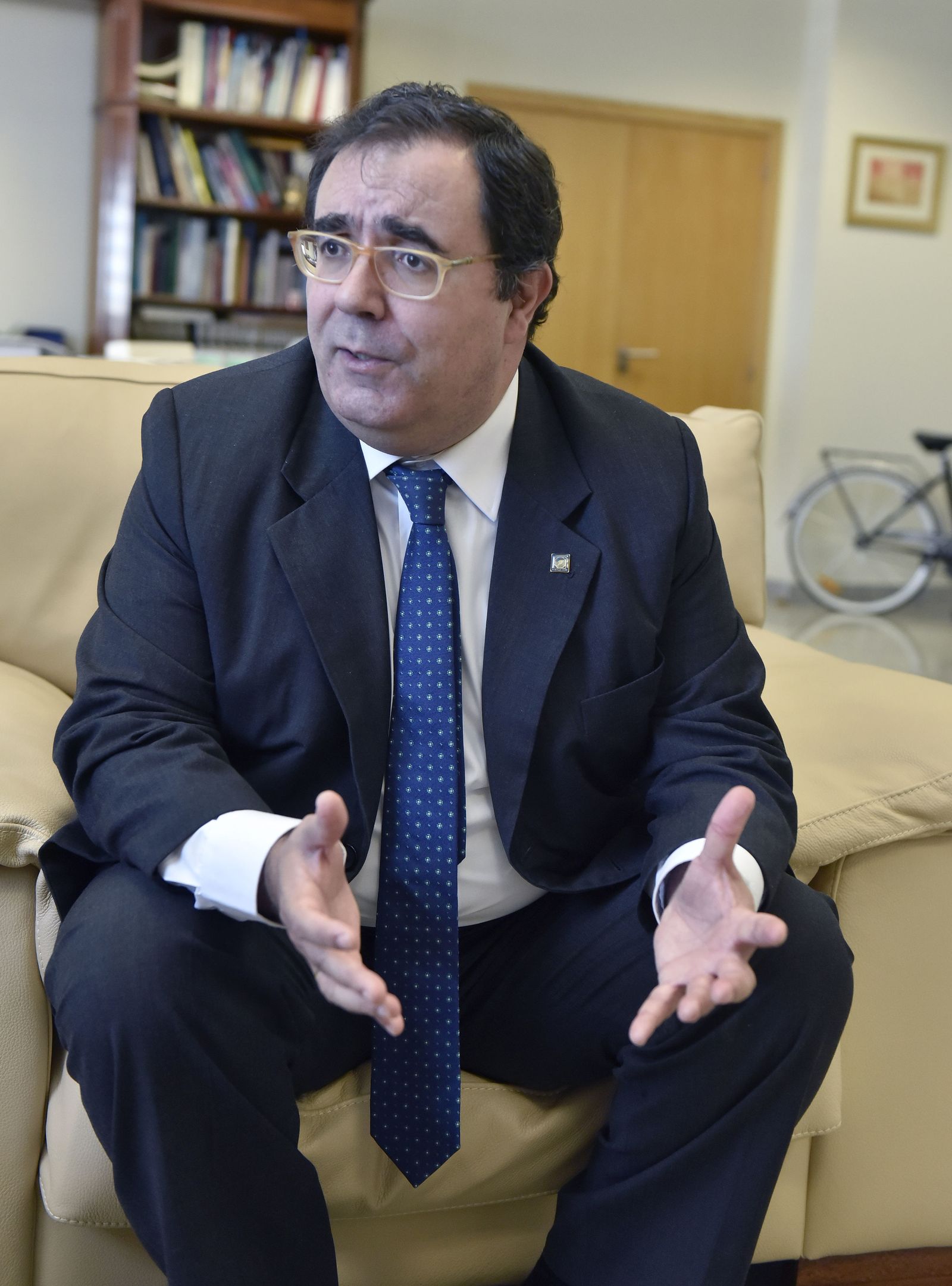 Vicente Guzmán, rector de la Universidad Pablo de Olavide