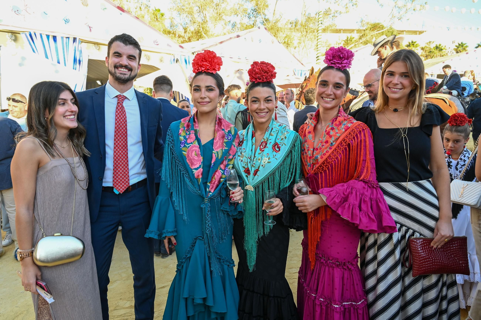 Imágenes del ambiente nocturno del 11 de octubre en la Feria del Caballo 2025