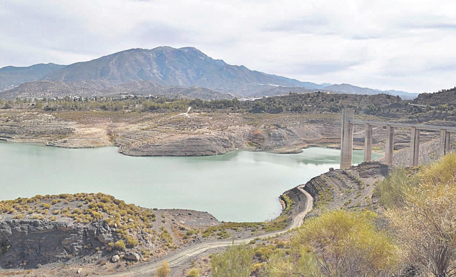 Pantano de La Viñuela.