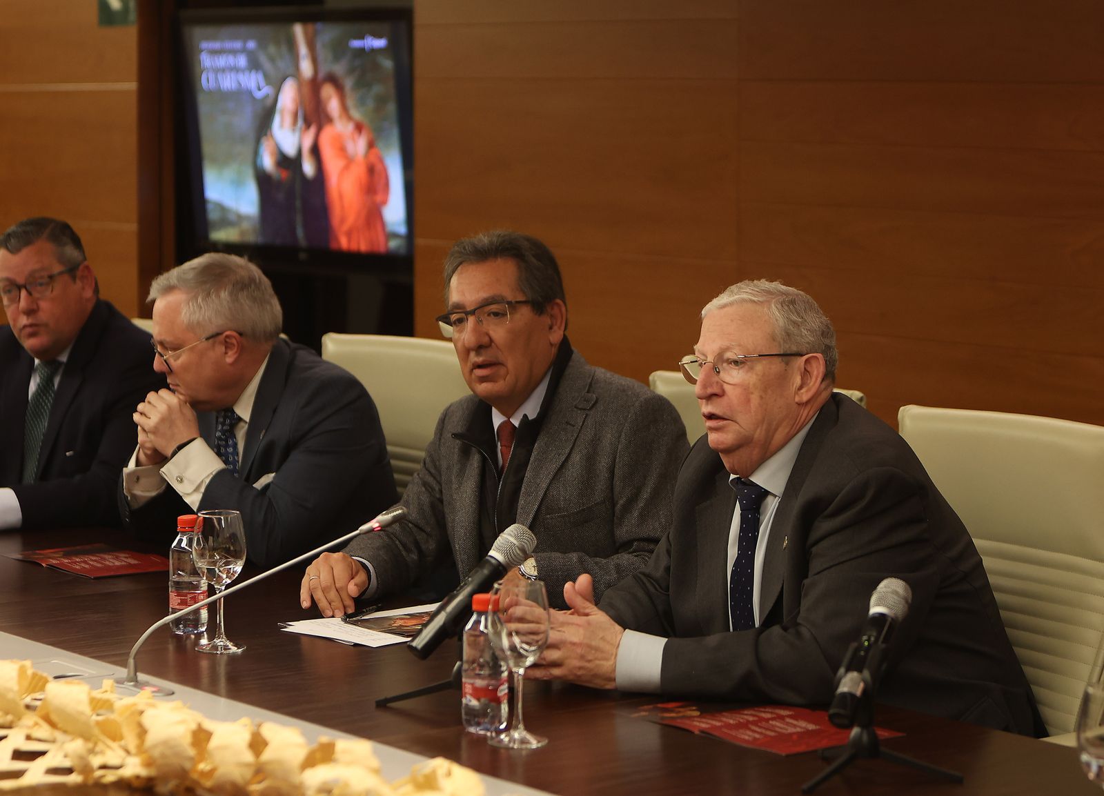 Presentación de Tramos de Cuaresma en Fundación Cajasol