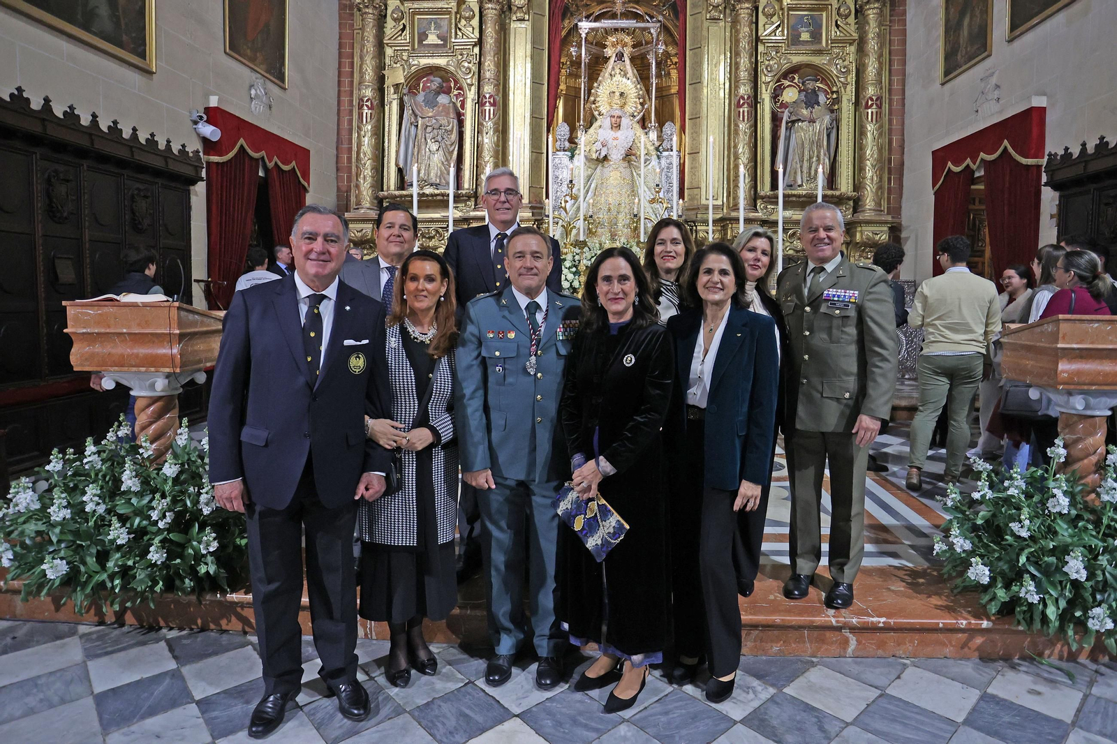 Imágenes de la entrega del fajín de Rodríguez del Castillo a Madre de Dios de la Misericordia