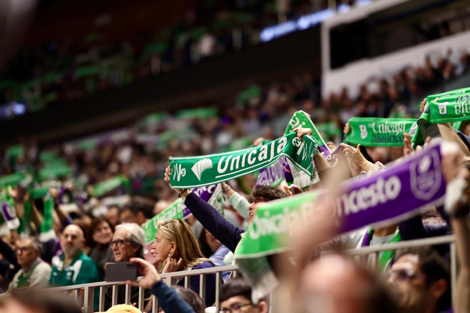 Unicaja-Real Madrid, en fotos