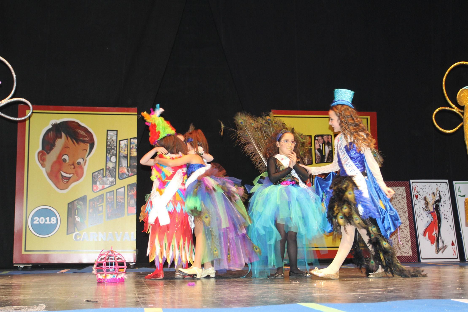 Gala de la coronación de  la choquera mayor e infantil del Carnaval Colombino 2018