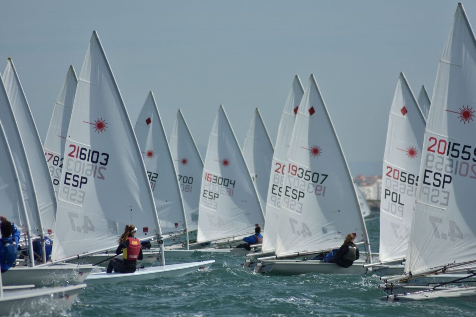 Un momento de la prueba disputada en aguas ayamontinas.