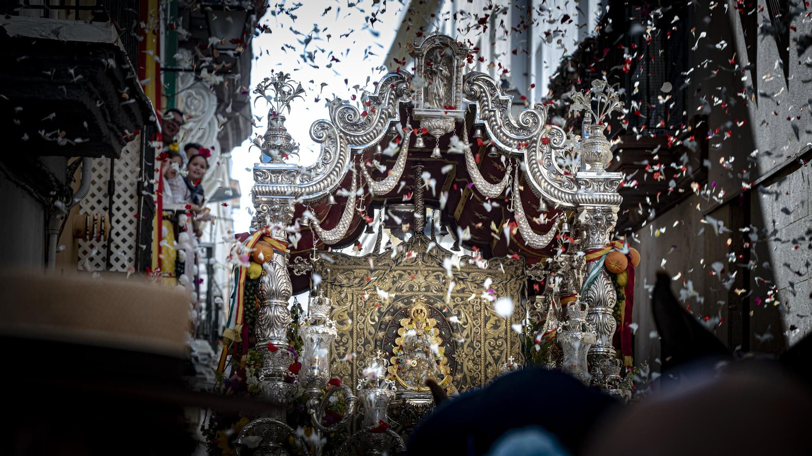 Salidad de la Hermandad del Rocio de Cádiz