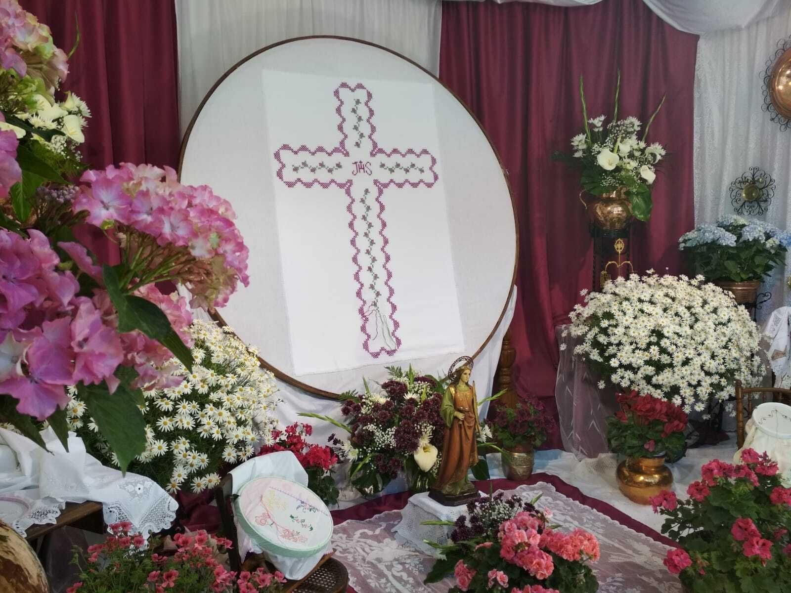Cruces de Mayo en Villanueva de Córdoba.