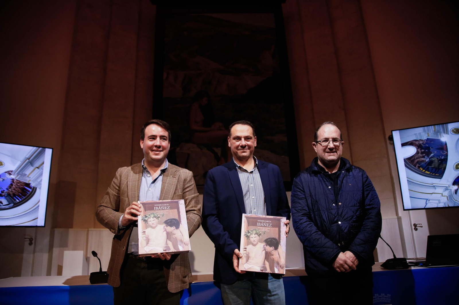 Fernando Giménez, Juan Manuel Martín Robles y Andrés García Ibáñez.