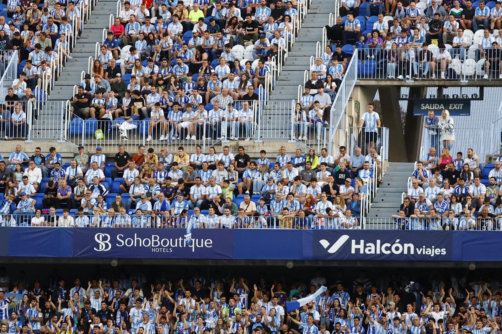 Búscate en La Rosaleda en el Málaga-Sporting