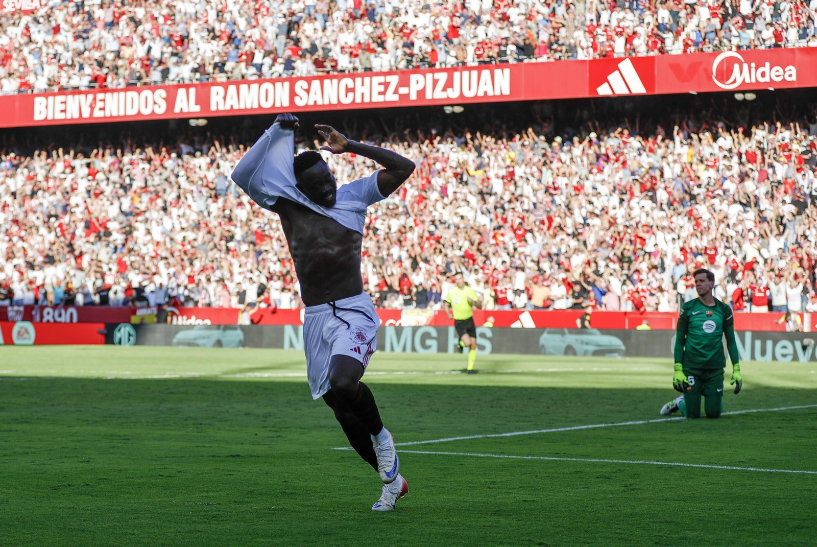 Las fotos del Sevilla FC - Barcelona