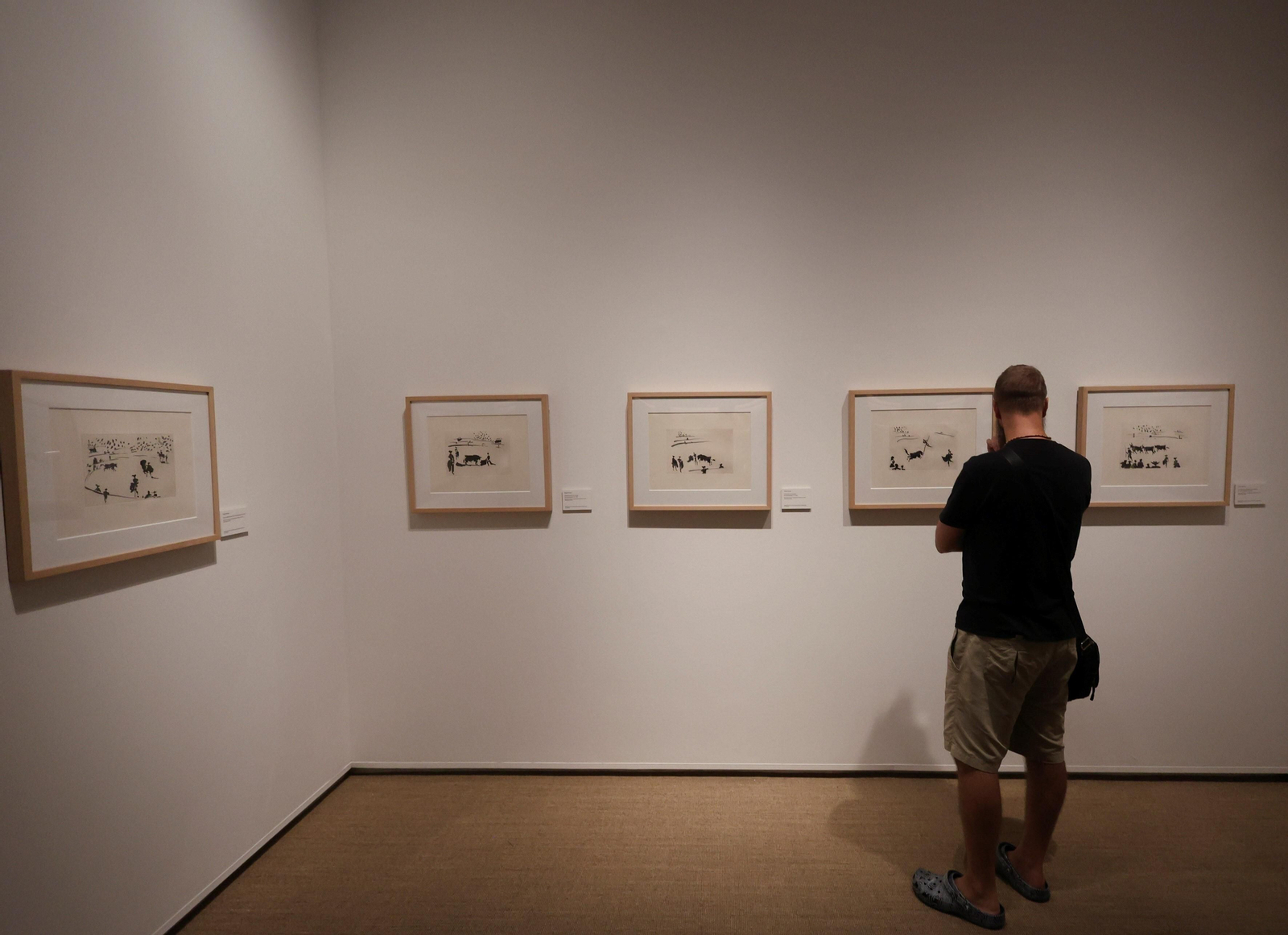 La exposición 'Goya/Picasso. Tauromaquias' del Centro Cultural Fundación Unicaja, en fotos