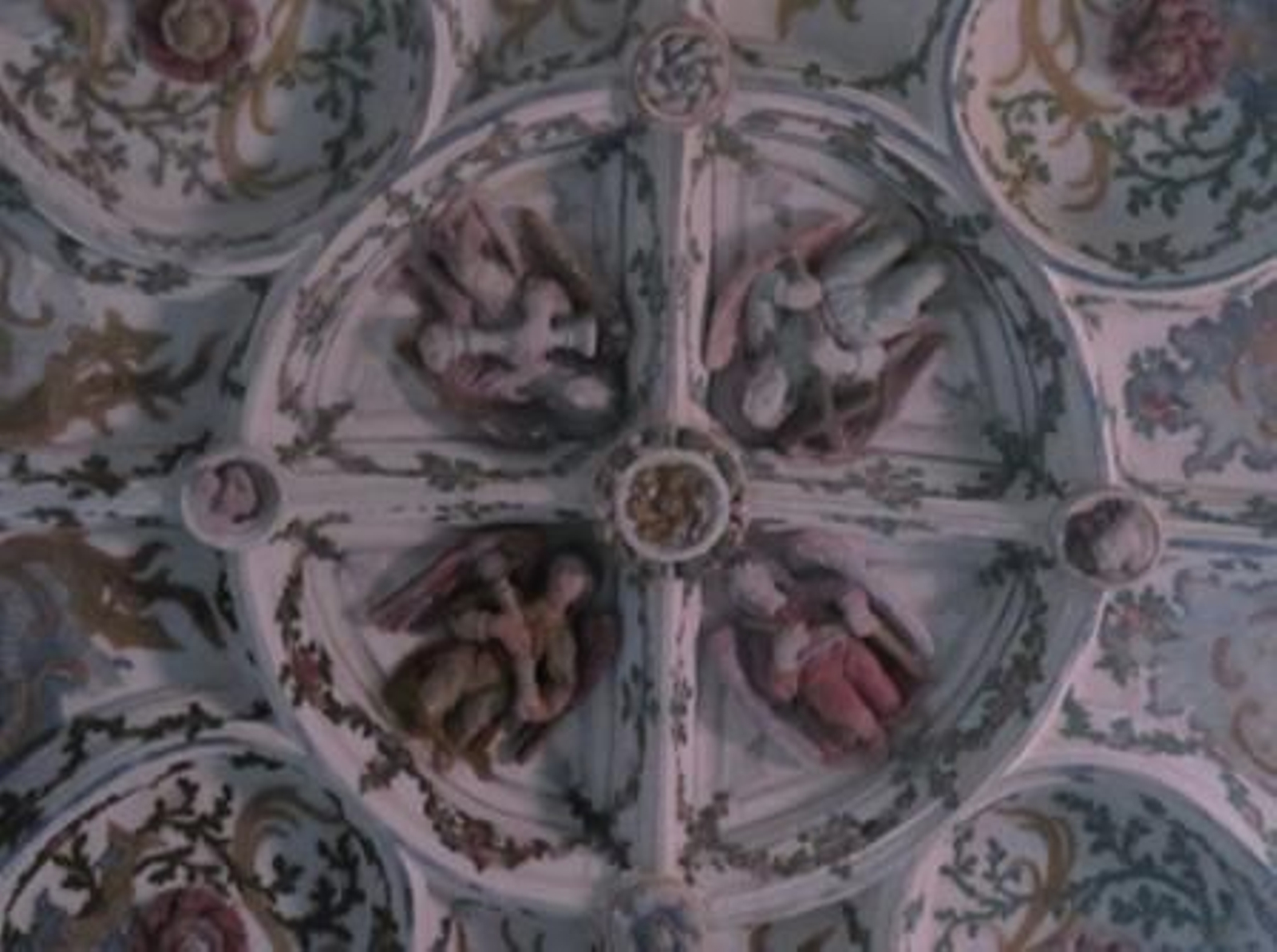 Bóveda angélica en el Hospitalito de la Concepción, siglo XVI, Tarifa