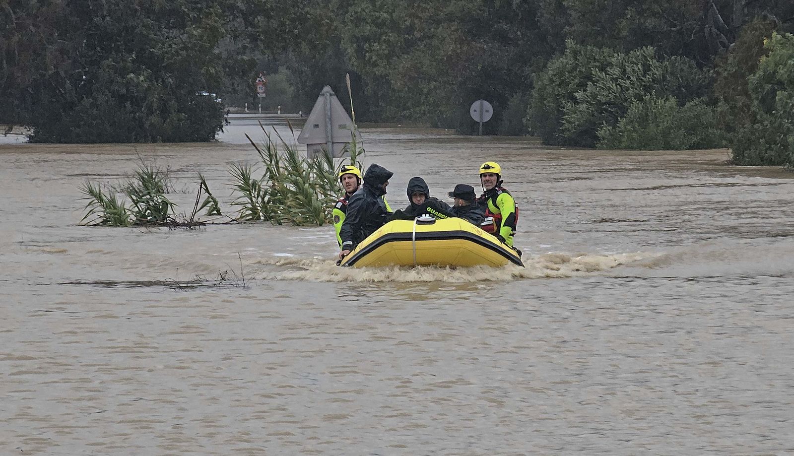 Fotos de las inundaciones y efectos de la borrasca Francis en Los Barrios, Tesorillo y Jimena